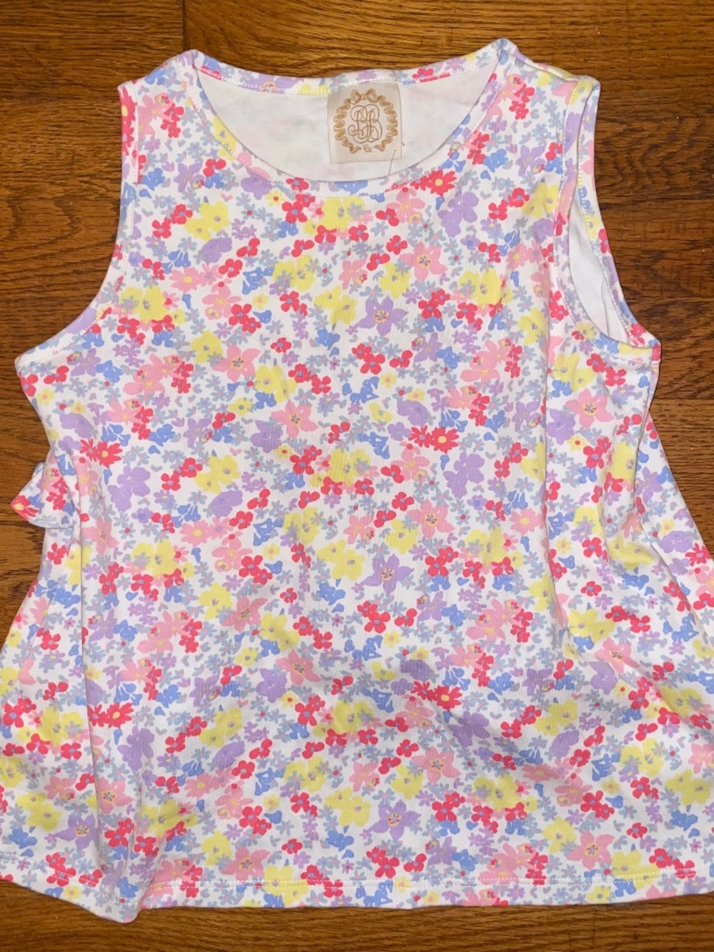 NWT TBBC Flower Top size 10